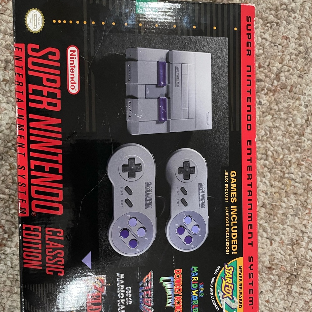 Nintendo Super Nintendo Classic Edition - Gray